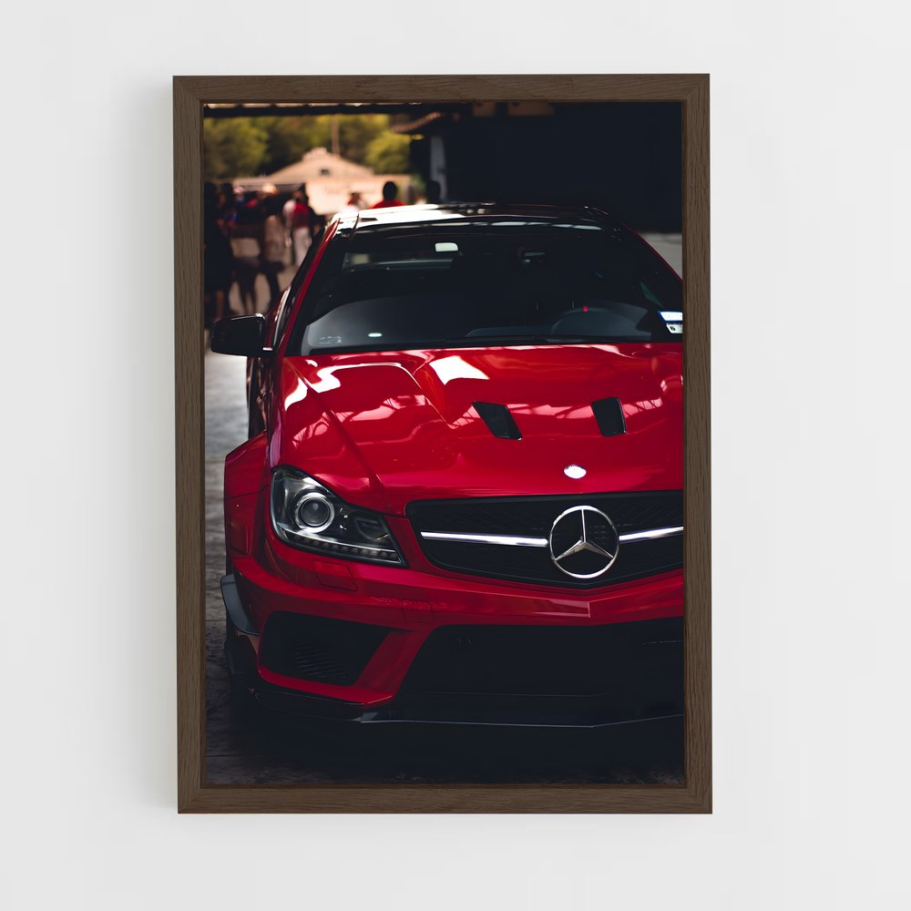 Poster raffiné AMG C – affiche Mercedes (vue 5)